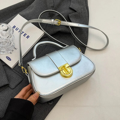 Ljetne svestrane luksuzne dizajnerske torbe preko ramena Nova modna ležerna torba za žene 2023. od PU kože Jednostavan stil na jedno rame