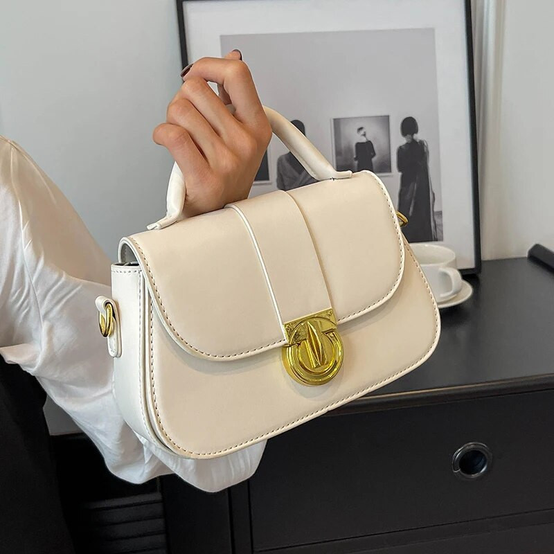 Ljetne svestrane luksuzne dizajnerske torbe preko ramena Nova modna ležerna torba za žene 2023. od PU kože Jednostavan stil na jedno rame