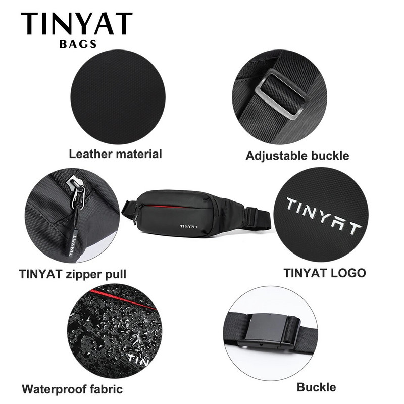 TINYAT Vyriškas liemens krepšio paketas Piniginė Laisvalaikis didelis telefono diržo krepšys Moteriškas drobinis kelioninis telefono krepšys „Fanny“ bananų krepšys, 4 klubo kišenės