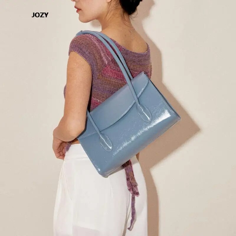 Įprastas solidus paprasto stiliaus pečių krepšys moterims Prabangaus dizaino Naujas mados krepšys 2023 Vasaros didelės talpos aukštos kokybės rankinės