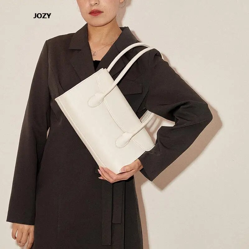 Įprastas solidus paprasto stiliaus pečių krepšys moterims Prabangaus dizaino Naujas mados krepšys 2023 Vasaros didelės talpos aukštos kokybės rankinės