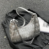 Half Moon Prabangus dizainerio grandinės pečių krepšiai Vasaros laisvalaikio klasika moterims Crossbody Daugiaspalvės paprasto stiliaus madingos rankinės