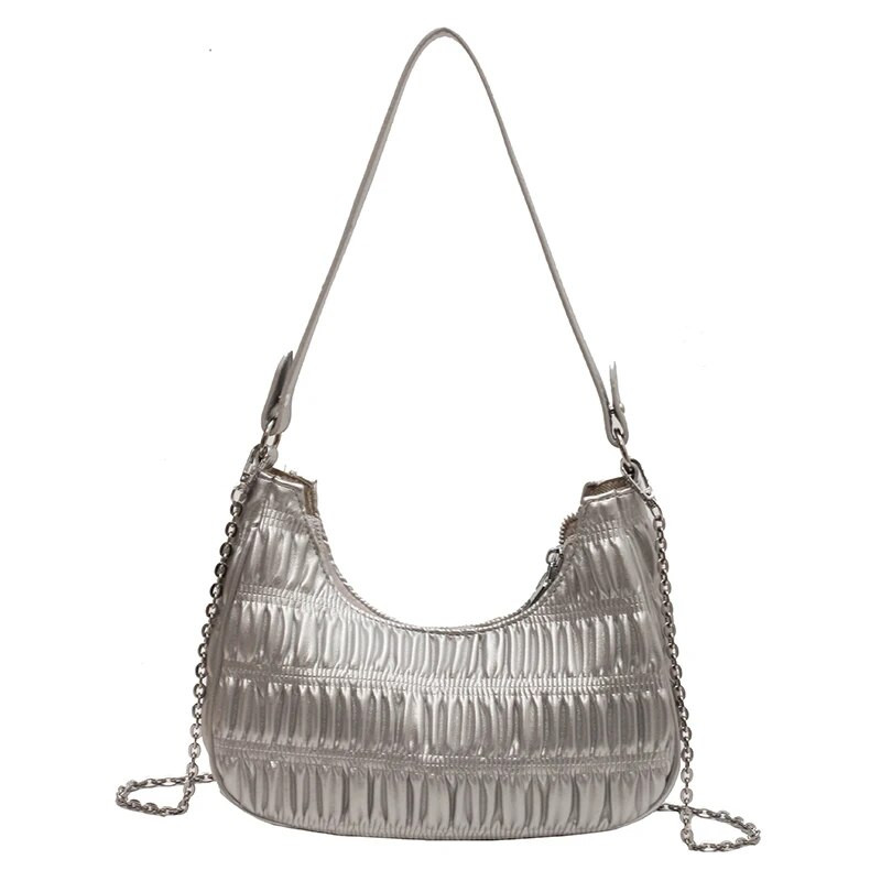 Half Moon Prabangus dizainerio grandinės pečių krepšiai Vasaros laisvalaikio klasika moterims Crossbody Daugiaspalvės paprasto stiliaus madingos rankinės