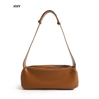 Vasaros naujos paprasto stiliaus moteriškos pečių krepšiai moterims 2023 m. Prabangios dizainerio universalios Crossbody mados kasdieninės odinės rankinės