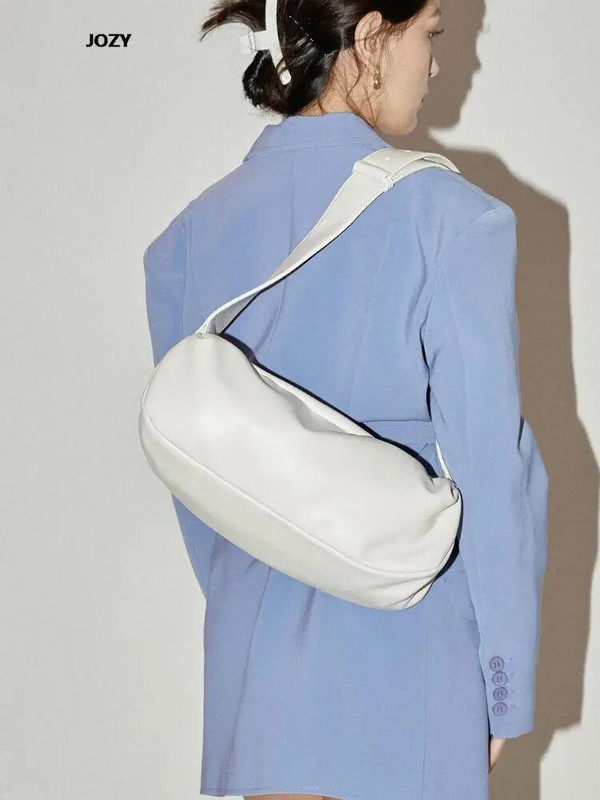 Vasaros naujos paprasto stiliaus moteriškos pečių krepšiai moterims 2023 m. Prabangios dizainerio universalios Crossbody mados kasdieninės odinės rankinės