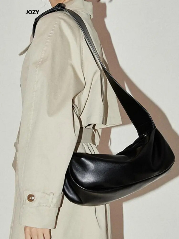 Vasaros naujos paprasto stiliaus moteriškos pečių krepšiai moterims 2023 m. Prabangios dizainerio universalios Crossbody mados kasdieninės odinės rankinės