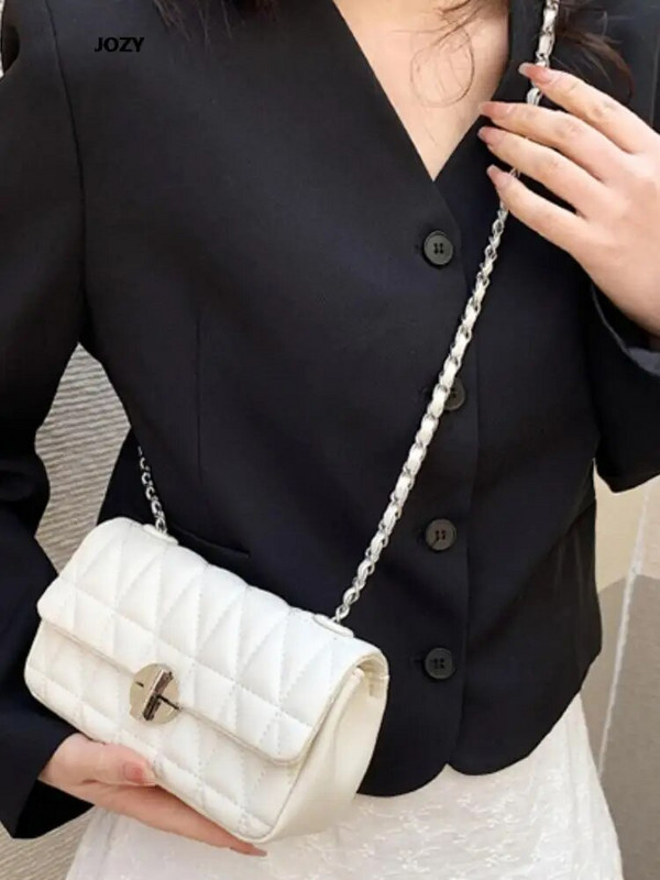 Luksuslik disainer naistele Uus suvine mitmekülgne Crossbody kott 2023, uus mood, vabaaja kett, õlg, massiivne trendikas nahast käekott