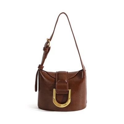 2023 New Bucket Classic Augstas kvalitātes mazas rokassomas Luksusa Dizains Vasaras gadījuma daudzpusīga Crossbody Bag Mode Ādas Pleci