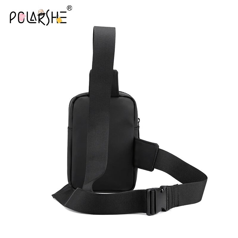 Polarshe vyriškas krūtinės krepšys ant pečių mados Kelionių krūtinės komplektas Crossbody Krepšiai Maži nailoniniai krūtinės krepšiai Sacoche Poitrine