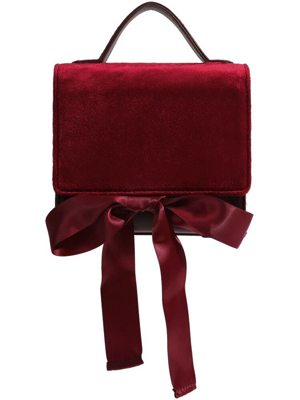 Slatka mašna Baršunaste torbe na rame Ljetna moda Nove haljine Torbice za zabave Torbice 2023. Luksuzni dizajn Visokokvalitetni ženski proizvodi preko tijela