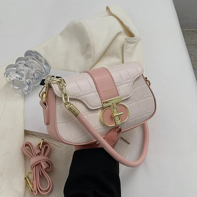 Καλοκαιρινές μοδάτες τσάντες ώμου Classic Vintage Luxury Design Leather For Women Crossbody 2023 Νέες μοντέρνες τσάντες υψηλής ποιότητας