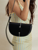 Vintage grandinės paprasto stiliaus Y2K pečių krepšiai moterims Prabangaus dizaino Naujas laisvalaikis Crossbody 2023 klasikinės mados universali rankinė