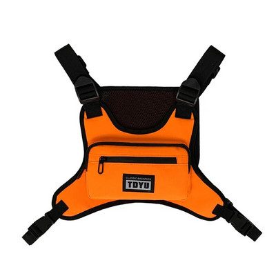 Nova funkcionalna torba za prsa Modni Bullet Hip Hop prsluk Streetwear Torbe oko struka Unisex taktička torba za prsa Sportska torbica