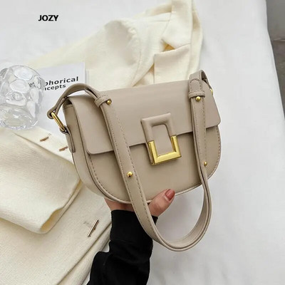 2023. Nova visokokvalitetna torba preko ramena jednostavnog stila za žene Ljetna luksuzna dizajnerska modna kožna ženska torbica na sedlu