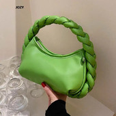 2023. Luksuzne dizajnerske modne nove ručne torbe tkane visokokvalitetne torbe preko ramena Ljetne ležerne svestrane kožne torbe na rame za žene