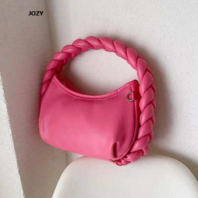 2023. Luksuzne dizajnerske modne nove ručne torbe tkane visokokvalitetne torbe preko ramena Ljetne ležerne svestrane kožne torbe na rame za žene