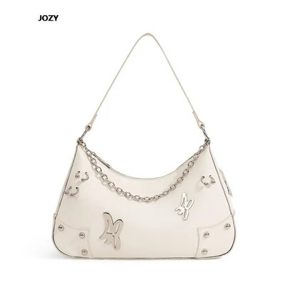 Madingi prabangūs dizainerių pečių krepšiai 2023 m. Naujos vasaros universalios grandinėlės rankinės moterims Odinės kasdienės Y2k paprasto stiliaus piniginės