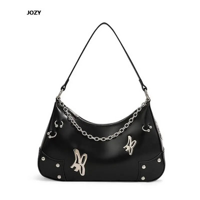 Madingi prabangūs dizainerių pečių krepšiai 2023 m. Naujos vasaros universalios grandinėlės rankinės moterims Odinės kasdienės Y2k paprasto stiliaus piniginės