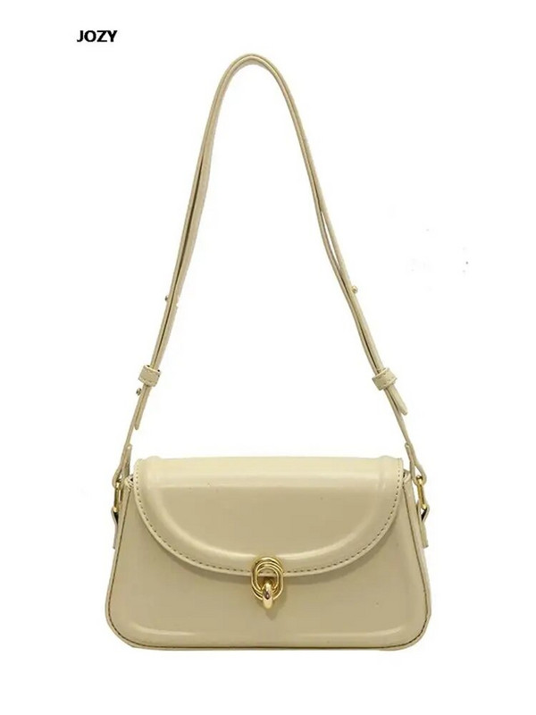 Αριστοκρατική vintage υψηλής ποιότητας επώνυμη τσάντα ώμου καφέ για γυναίκες 2023 Νέες μοντέρνες δερμάτινες τσάντες χιαστί PU Πολυτελής μόδας