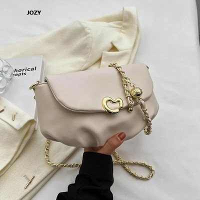 Ženske torbe na rame 2023. Modne klasične lančane luksuzne dizajnerske nove jednostavne ženske ljetne ležerne torbe preko ramena, trendi PU torbe