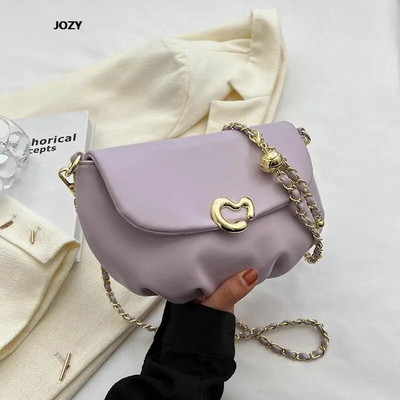 Ženske torbe na rame 2023. Modne klasične lančane luksuzne dizajnerske nove jednostavne ženske ljetne ležerne torbe preko ramena, trendi PU torbe