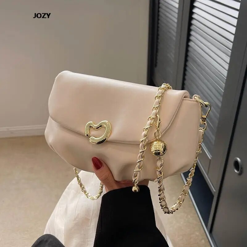 Ženske torbe na rame 2023. Modne klasične lančane luksuzne dizajnerske nove jednostavne ženske ljetne ležerne torbe preko ramena, trendi PU torbe