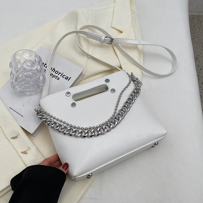 Nove visokokvalitetne ručne torbe s lančićima, modne ljetne luksuzne dizajnerske torbe za 2023., preko ramena, svestrane ležerne PU na rame za žene