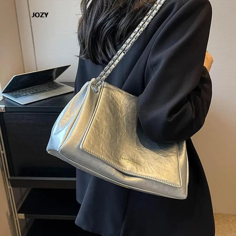 Luksuslik disainikett õlakott Suvine mood mitmekülgne klassikaline vabaaja Crossbody uus 2023 PU nahast käekotid naistele