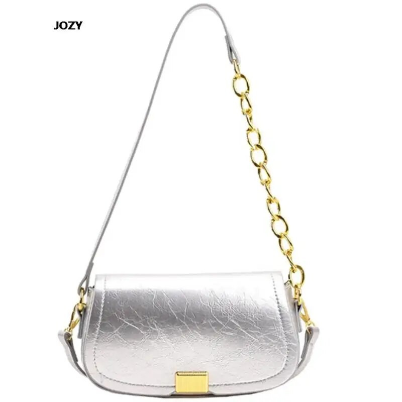 Vasaros prabangūs dizainerių paprasto stiliaus kryžminiai krepšiai 2023 m. Nauji kasdieniai madingi, universalūs pečiai, skirti moterims Klasikiniai odiniai pakabos krepšiai