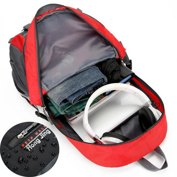 Преносима чанта за туризъм на открито Водоустойчива пътна чанта с голям капацитет Мъжка лека компютърна чанта Пътна раница Дамска спортна ученическа чанта