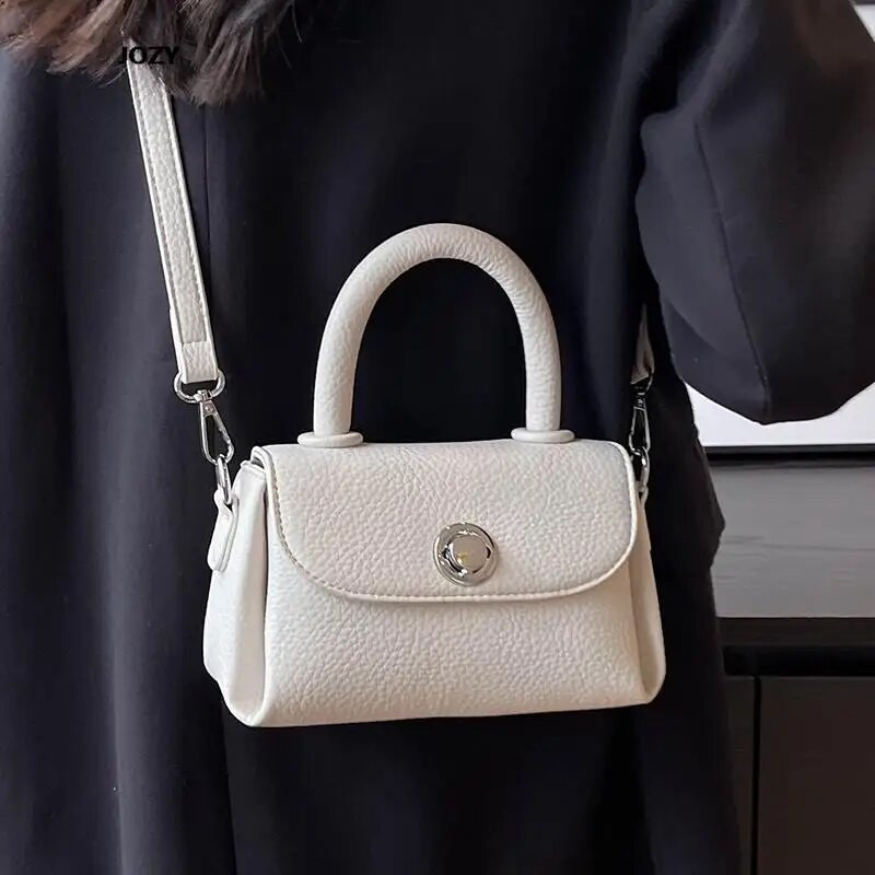 Aukštos kokybės naujos odos prabangūs dizainerių kryžminiai krepšiai moterims Vasaros mados Universali klasikinė rankinė, paprasto stiliaus petys