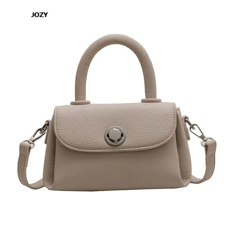 Aukštos kokybės naujos odos prabangūs dizainerių kryžminiai krepšiai moterims Vasaros mados Universali klasikinė rankinė, paprasto stiliaus petys