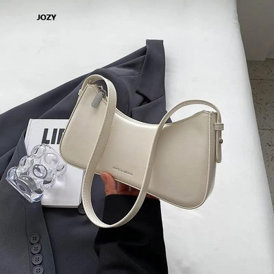 2023. Nove luksuzne torbe na rame jednostavnog stila za žene Ljetne modne svestrane kožne male torbice Klasične čvrste ručne torbice