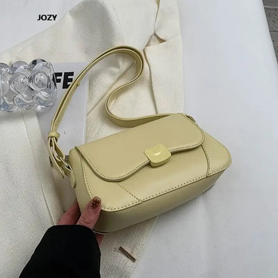 Luksuzni dizajn, modne svestrane torbe na rame za žene, nova jednobojna, ležerna, ležerna, ljetna višebojna kožna torbica 2023.