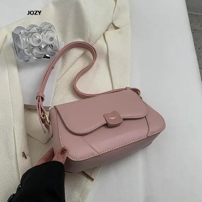 Luksuzni dizajn, modne svestrane torbe na rame za žene, nova jednobojna, ležerna, ležerna, ljetna višebojna kožna torbica 2023.