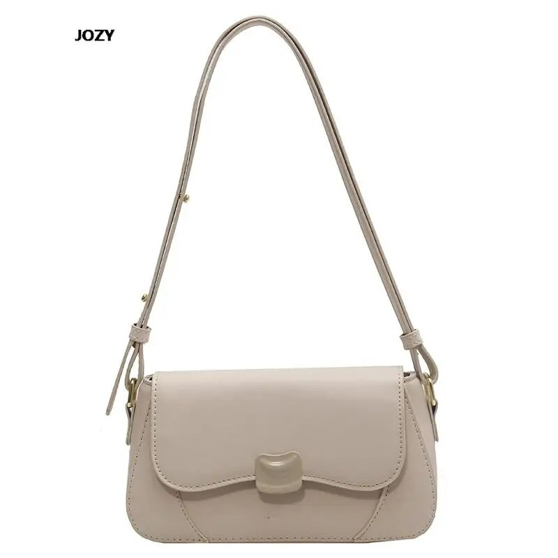 Luksuzni dizajn, modne svestrane torbe na rame za žene, nova jednobojna, ležerna, ležerna, ljetna višebojna kožna torbica 2023.