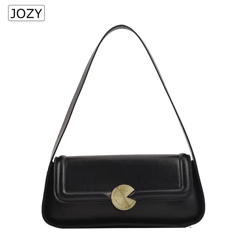 Mieli vientisos spalvos maži PU odiniai pečių pažastų krepšiai moterims 2023 m. „Hit Simple“ rankinės ir piniginės, moteriškos kelionių krepšeliai