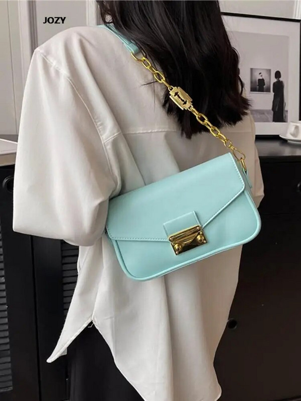 Universali moteriška grandinėlė, maži pečių krepšiai, prabangūs dizainerių mados „Crossbody“ 2023 m., Nauja vasaros laisvalaikio daugiaspalvė rankinė moterims