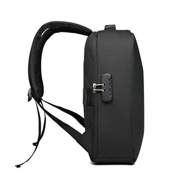Ανδρικό σακίδιο πλάτης Μεγάλης χωρητικότητας Casual Ελαφρύ Κλειδαριά με κωδικό πρόσβασης Αδιάβροχη τσάντα ταξιδιού 16 ιντσών Αντικλεπτική τσάντα φορητού υπολογιστή
