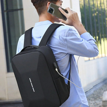 Мъжка раница с голям капацитет Ежедневна олекотена брава с парола Водоустойчива чанта за пътуване 16-инчова чанта за лаптоп против кражба