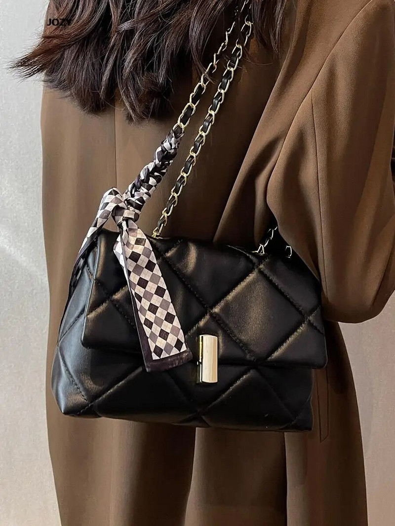 Odiniai kryžminio kūno krepšiai moterims Prabangus dizaineris 2023 m. madinga madinga elegantiška rankinė ant peties Kasdienis vienspalvis nešiojamas rankinės moterims