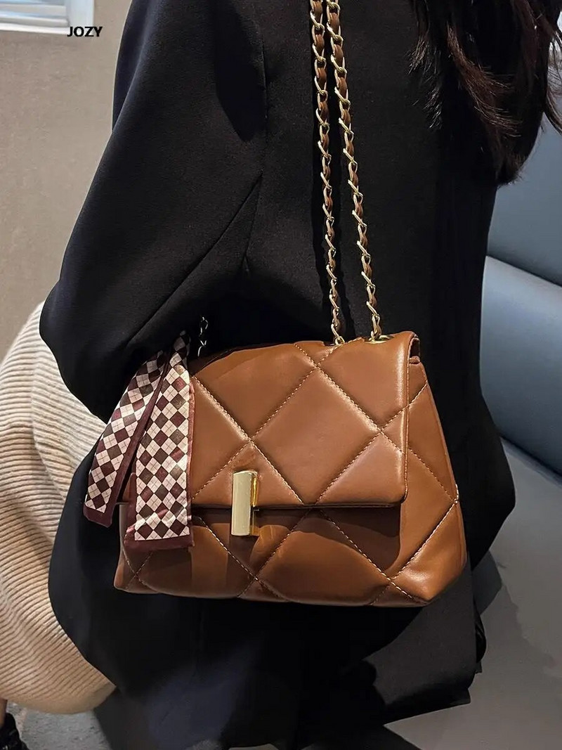 Odiniai kryžminio kūno krepšiai moterims Prabangus dizaineris 2023 m. madinga madinga elegantiška rankinė ant peties Kasdienis vienspalvis nešiojamas rankinės moterims