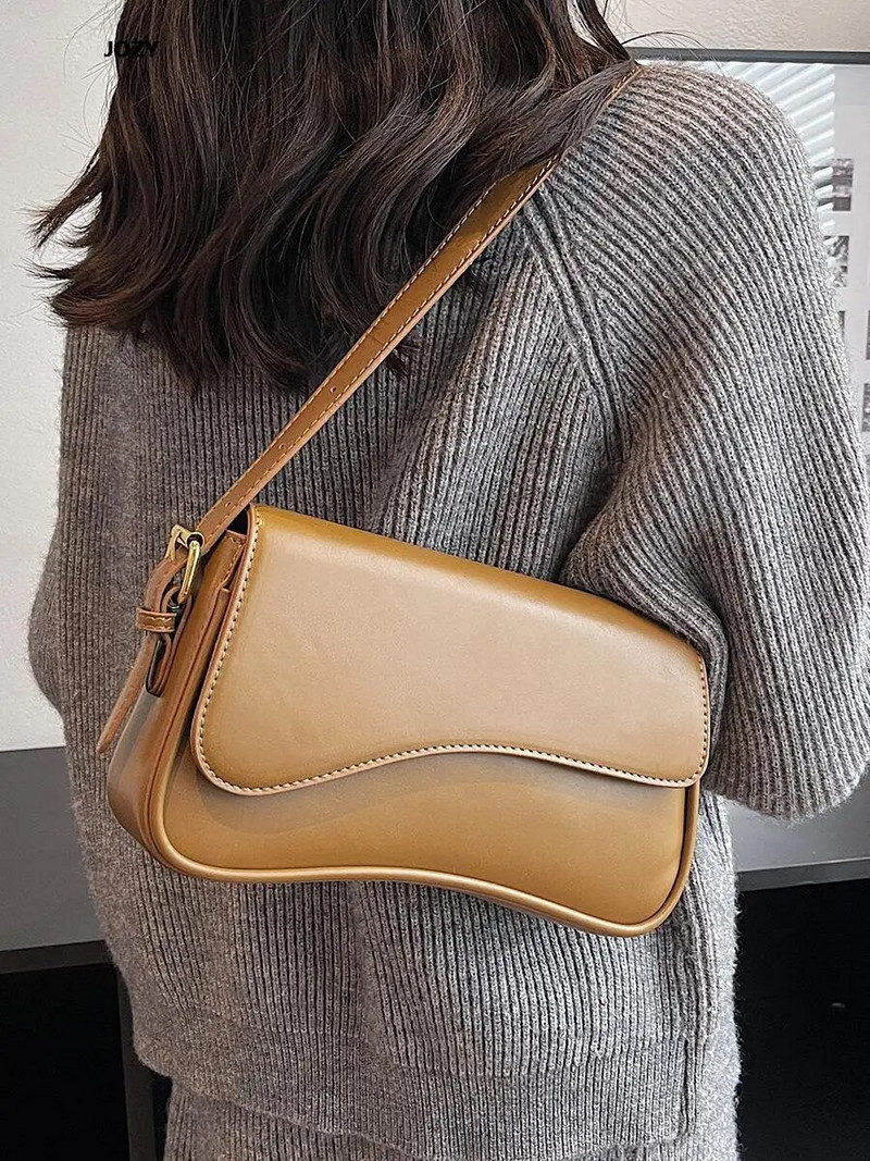 Nove visokokvalitetne jednobojne ležerne modne, luksuzne dizajnerske torbe preko ramena, klasične vintage ženske torbe, ljeto 2023.