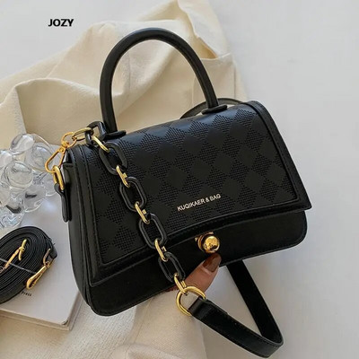 Madinga daugiaspalvė nauja grandinėlė moterims pečių krepšiai Klasikinis prabangus dizaineris Crossbody 2023 Nauja vasaros laisvalaikio moteriška PU rankinė