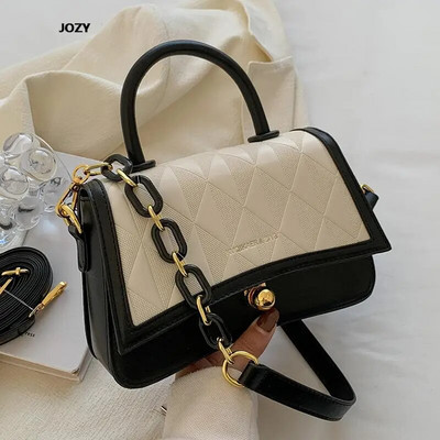 Madinga daugiaspalvė nauja grandinėlė moterims pečių krepšiai Klasikinis prabangus dizaineris Crossbody 2023 Nauja vasaros laisvalaikio moteriška PU rankinė