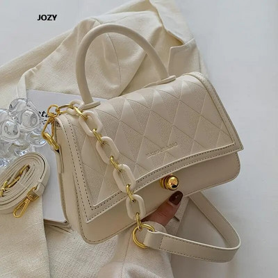 Madinga daugiaspalvė nauja grandinėlė moterims pečių krepšiai Klasikinis prabangus dizaineris Crossbody 2023 Nauja vasaros laisvalaikio moteriška PU rankinė