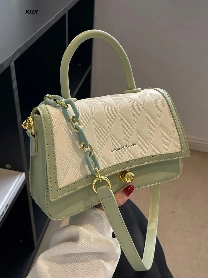 Madinga daugiaspalvė nauja grandinėlė moterims pečių krepšiai Klasikinis prabangus dizaineris Crossbody 2023 Nauja vasaros laisvalaikio moteriška PU rankinė