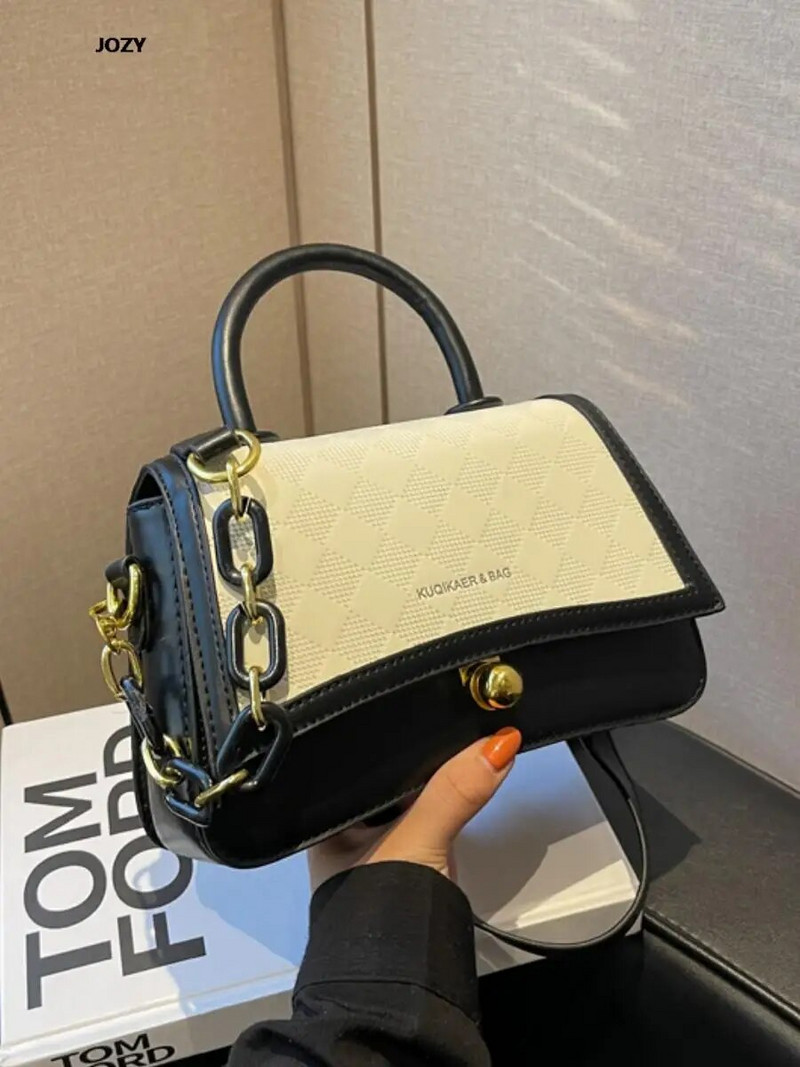 Madinga daugiaspalvė nauja grandinėlė moterims pečių krepšiai Klasikinis prabangus dizaineris Crossbody 2023 Nauja vasaros laisvalaikio moteriška PU rankinė