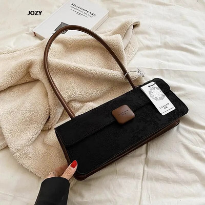 Aukštos kokybės klasikinis senovinis drobinis pečių krepšys moterims, prabangaus dizaino 2023 m. nauja rankinė, vasaros mados moteriškos piniginės