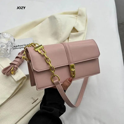 2023 m. naujo prabangaus dizaino moteriška pečių krepšys Aukštos kokybės paprasto stiliaus grandinėlė Crossbody vasaros mados universali odinė rankinė